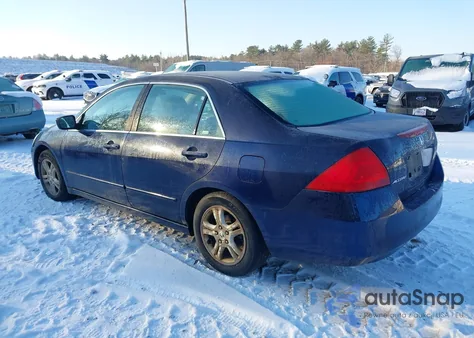 2006 Honda Accord Se из США, поврежденный, VIN 1HGCM55346A144074